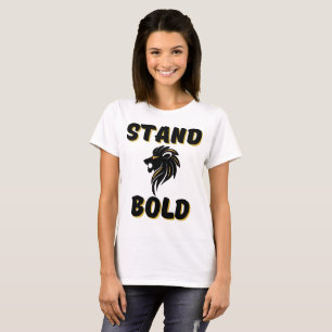 Recht steht kühl als Löwen Frauen T-Shirt