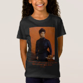 Recht-Stimmrecht-Führer-Zitat IDA B. Wells Civil T-Shirt (Vorderseite)