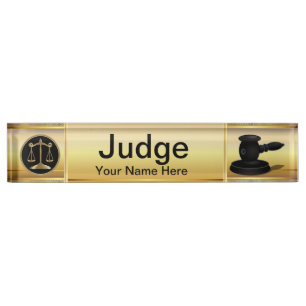 Recht Umfang der Justiz Rechtsanwalt Namensplakette