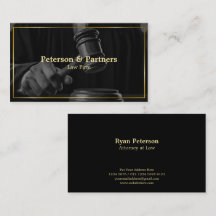 Recht und Justiz | BW Judge Gavel Gold Border Blac