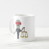 Recht und Justiz Kaffeetasse (Vorderseite Links)