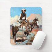 Recht und Ordnung-Cowboy Mousepad (Mit Mouse)
