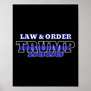 Recht und Ordnung, Gesetzeshüter Thin Blue Line Tr Poster