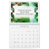 Recht vom Raum-Erholungs-Slogan-Kalender Kalender (Jan 2026)