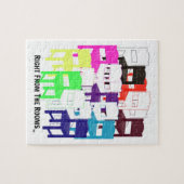 Recht von den Räumen behalten Sie Ihr Puzzle (Horizontal)