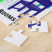 Recht von den Räumen behalten Sie Ihr Puzzle (Seite)