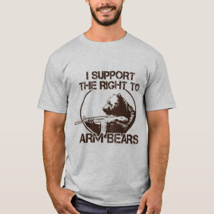 Recht zu den Arm-Bären T-Shirt