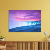 Rechte an den Niagarafällen Leinwanddruck (Insitu (Wohnzimmer))