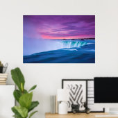 Rechte an den Niagarafällen Poster (Heimbüro)