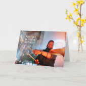 Rechte an Time Pocket Drummer Schlagzeug Geburtsta Karte (Gelbe Blume)