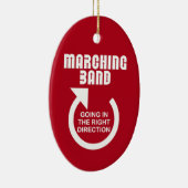 Rechte Ausrichtung der Marching-Band Keramik Ornament (Rechts)