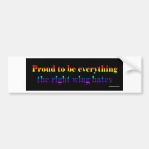 Rechte Autoaufkleber