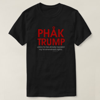 Rechte der 1. Änderung Phak Trumpfs T-Shirt