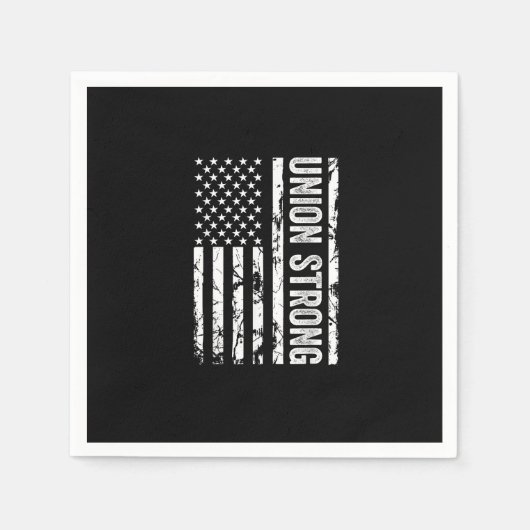 Rechte der Arbeitnehmer in der Gewerkschaft - Gewe Serviette (Vorderseite)