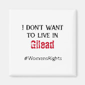 Rechte der Frau gegen Giftmütter Magnet (Vorne)