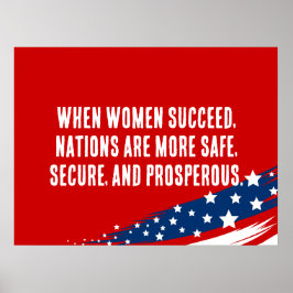 Rechte der Frau Poster