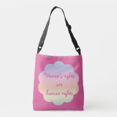 Rechte der Frau Tragetaschen Mit Langen Trägern (Rückseite)