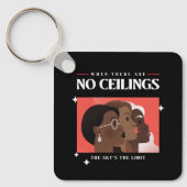 Rechte der Frau | Wenn es keine Obergrenzen gibt B Schlüsselanhänger (Vorderseite)