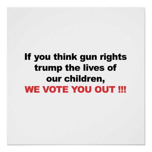 Rechte der Kinder? Wir stimmen euch aus! Poster (Vorderseite)