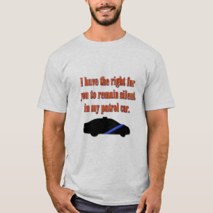 Rechte des Beamten T-Shirt
