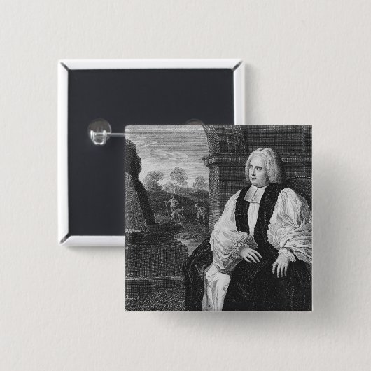 Rechte ehrwürdige George Berkeley Button (Vorne & Hinten)