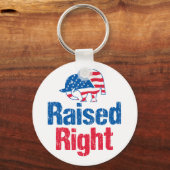 Rechte erhöht - Republikaner Schlüsselanhänger (Vorderseite)