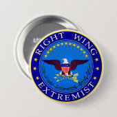 Rechte-Extremist Button (Vorne & Hinten)
