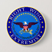 Rechte-Extremist Button (Vorderseite)