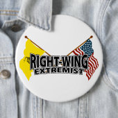 Rechte-Extremist-Flaggen Button (Beispiel)