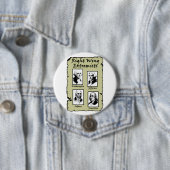 Rechte-Extremisten Button (Beispiel)