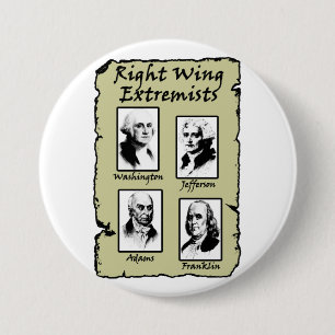 Rechte-Extremisten Button