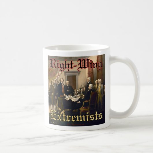 Rechte Extremisten Kaffeetasse (Rechts)