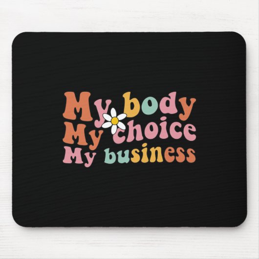 Rechte Feminist 1973 Feminismus Mousepad (Vorne)