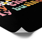 Rechte Feminist 1973 Feminismus Poster (Ecke)