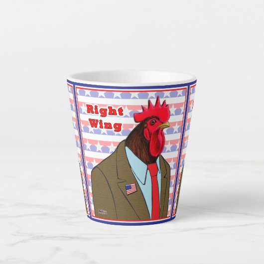 Rechte Flügelrolle Milchtasse (Vorderseite)