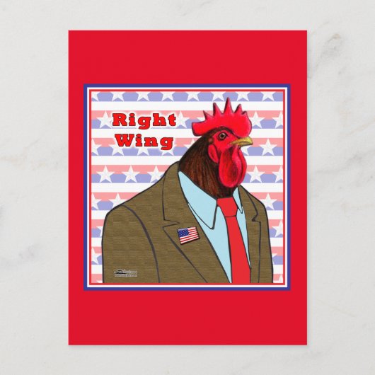 Rechte Flügelrolle Postkarte (Vorderseite)