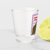 Rechte Flügelrolle Schnapsglas (Links)