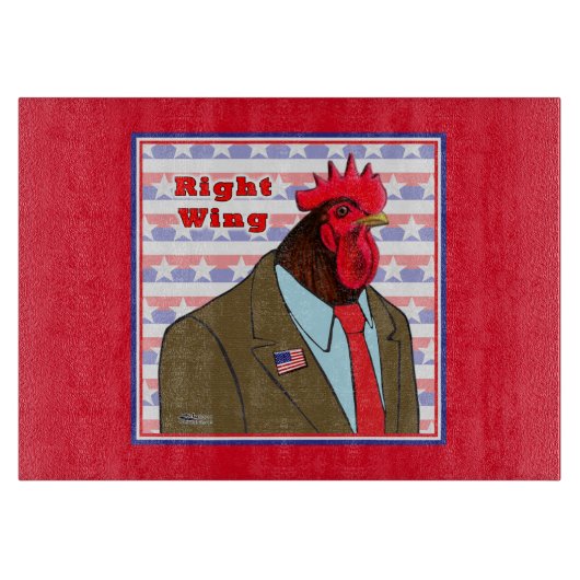 Rechte Flügelrolle Schneidebrett (Vorderseite)