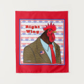 Rechte Flügelrolle Wandteppich (Vorderseite)