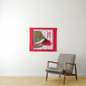 Rechte Flügelrolle Wandteppich (Beispiel (Horizontal))