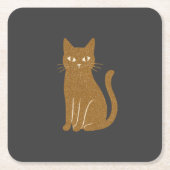 Rechte & Freuden Rechteckiger Pappuntersetzer (Vorderseite)