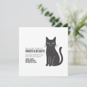 Rechte & Freuden Save The Date (Stehend Vorderseite)