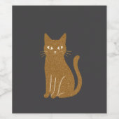 Rechte & Freuden Weinetikett (Einzelnes Label)