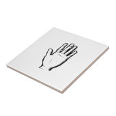 Rechte Hand Fliese (Seite)