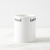 Rechte Hand. Links Hand. Links Hand. Rechte Hand Kaffeetasse (Mittel)