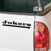 Rechte Joker Autoaufkleber (Auf Lkw)