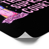 Rechte lassen den feministischen Protest des Obers Poster (Ecke)