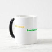 Rechte/linkshändige Tasse (Vorderseite Links)