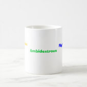 Rechte/linkshändige Tasse (Mittel)