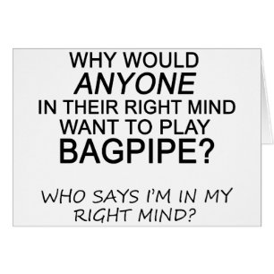 Rechte Mind Bagpipe